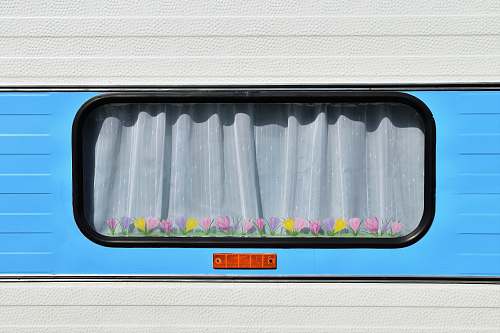 light white curtain on window kanalblick 29a