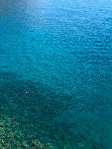 water aerial photo of ocean during daytime nature
