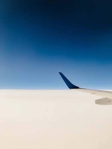 airplane airliner on sky transportation
