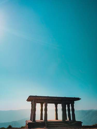 nature beige temple ruin outdoors