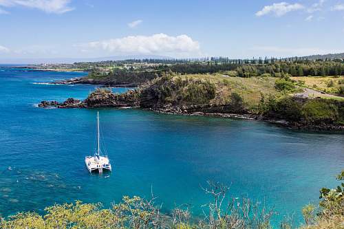 sea bird's eye view photography of sailing ship near shore transportation