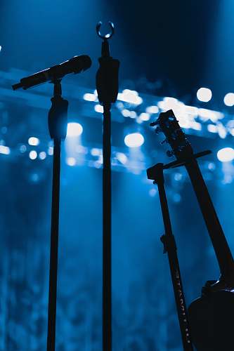 microphone black wireless microphone spotlight