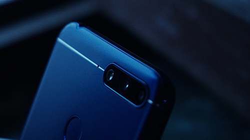 phone blue Android smartphone iphone