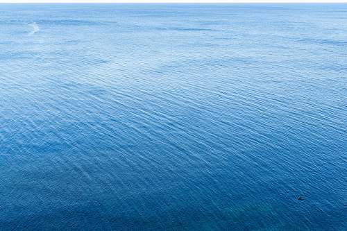 outdoors blue body of water ripple