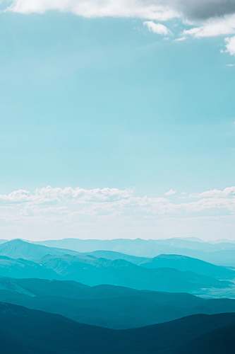 mountain body of water mountain range