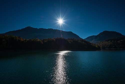water brown mountain near body of water switzerland