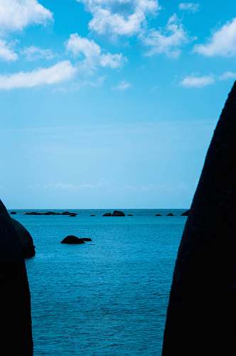 ocean calm body of water nature