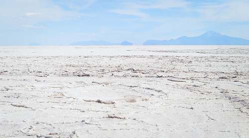 soil desert under blue sky and white clouds at daytime ground