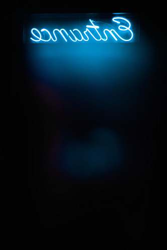 neon Entrance LED signage sign