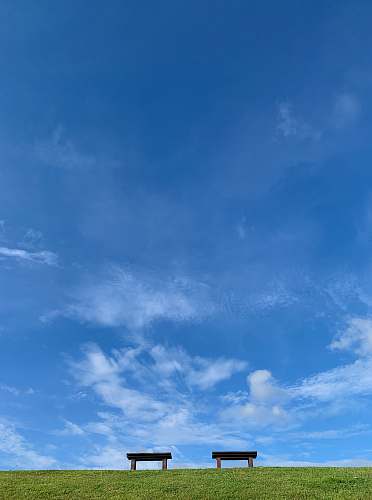 nature grass field under blue sky sky