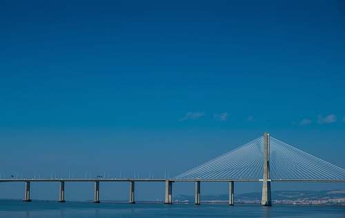 lisbon gray concrete bridge during daytime portugal