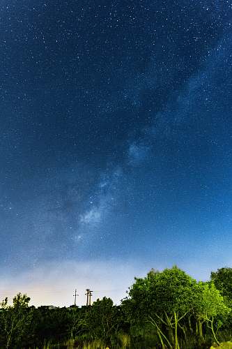 portugal green trees under blue sky universe
