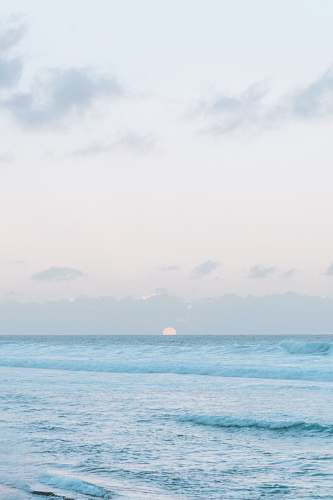 sea landscape photo of the sea at sunrise outdoors