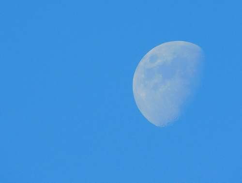 astronomy moon on sky moon