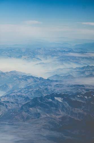 nature mountain under blue sky at daytime landscape