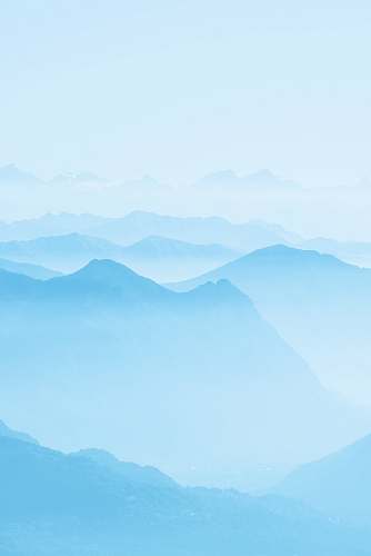 mountain mountains covered with fog pian delle betulle