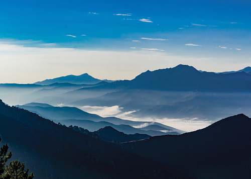mountain photography of sky during daytime sky