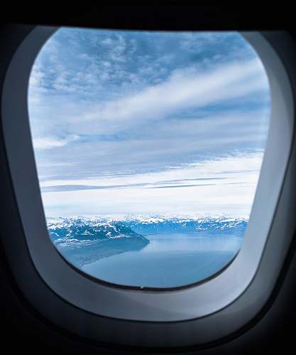 window plane window porthole