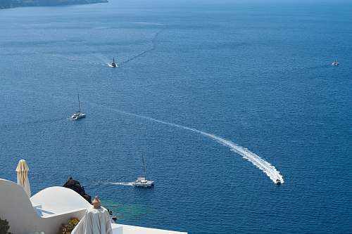 transportation several boats on sea boat