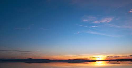sky silhouette photo of sunset view sunset
