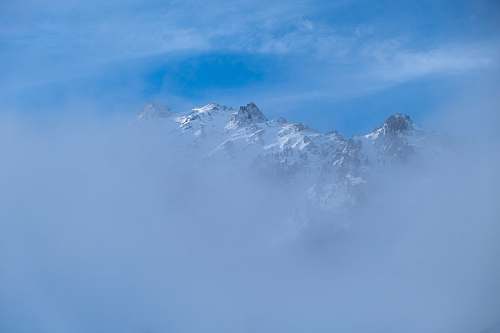 mountain snow-capped mountain during daytime nature