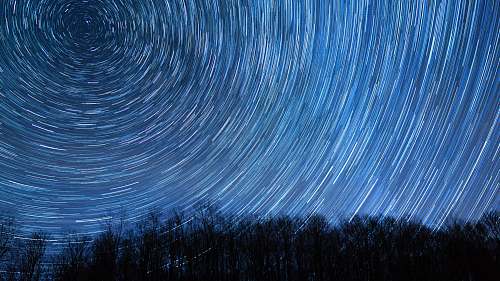 outdoors starry skies nature