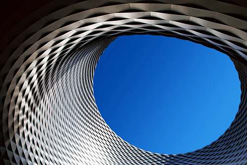 basel The undulating geometrical facade at the convention center in Messeplatz. architecture