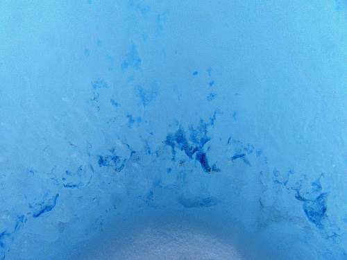 outdoors white and blue abstract painting nature