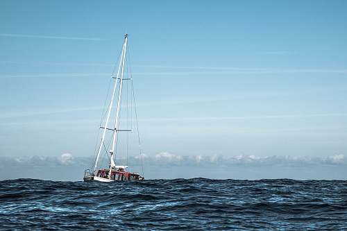 transportation white boat yacht