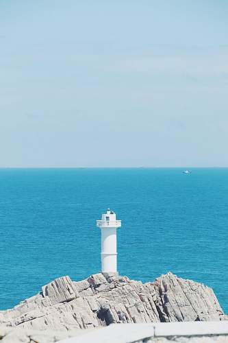nature white lighhouse beacon