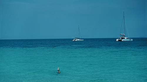 transportation blue waters and white sailing boats vehicle
