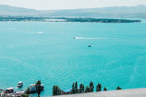 outdoors blue ocean land