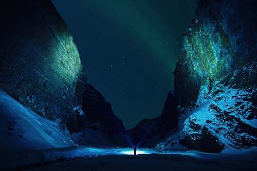 iceland northern lights night