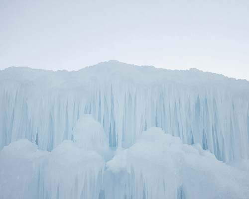 outdoors snow covered mountain ice