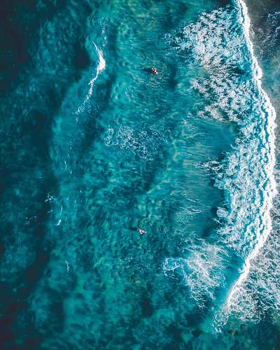 nature aerial view of seashore sea