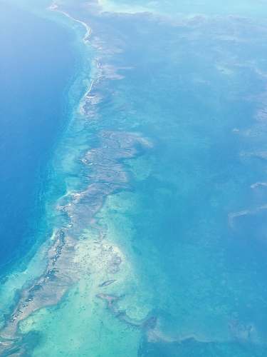 nature aerial photography of body of water land