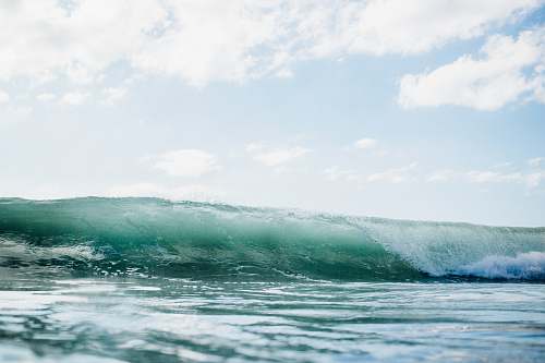 ocean tunnel wave water