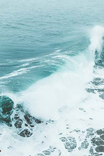 nature blue waves sea