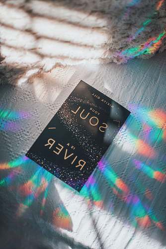 reflection Nikita Gill Your Soul is a River book bokeh