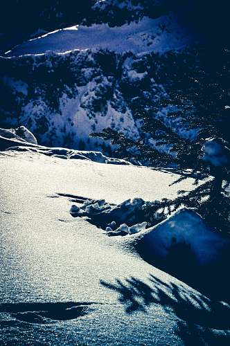 snow snow covered ground ice