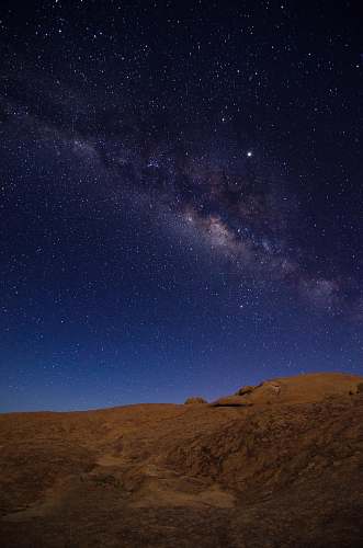 outdoors black galaxy sky night