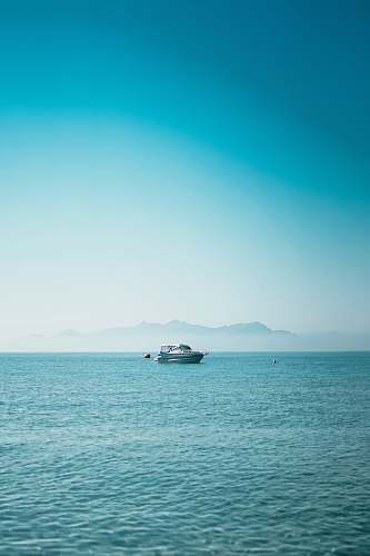 outdoors boat at the sea during daytime land