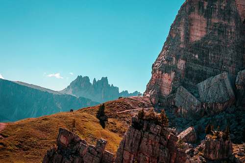mountain mountain landscape during daytime canyon