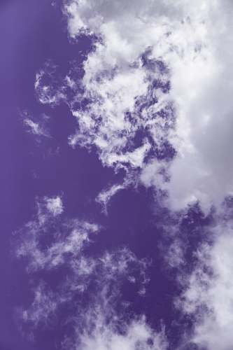 outdoors white clouds sky