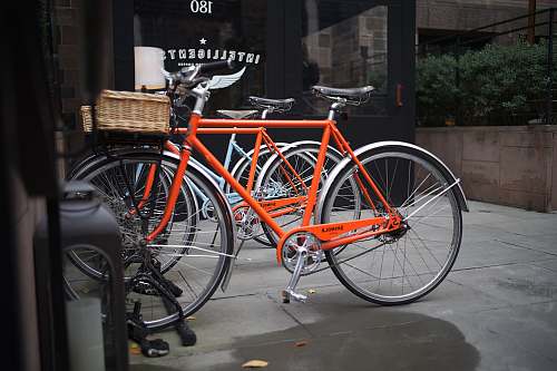 bike orange city bikes transportation