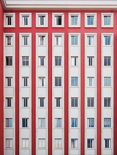 city white and red concrete building urban