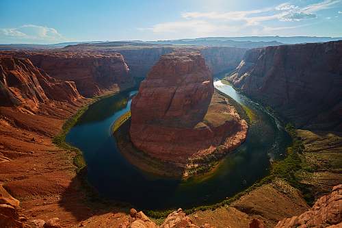 mountain Horse Shoe Bend, Arizona outdoors