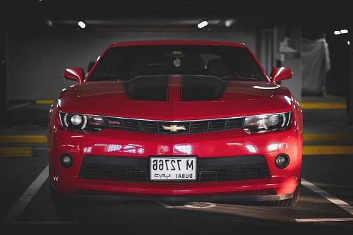 transportation red Chevrolet Camaro automobile