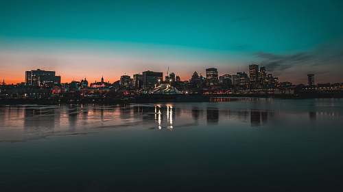 canada skyline cityscape photography waterfront