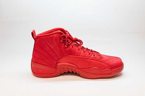 footwear unpaired red Air Jordan 12 apparel
